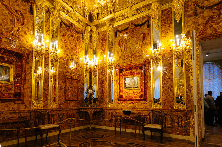 Famous Gems and Beaded Jewelry: The Amber Room