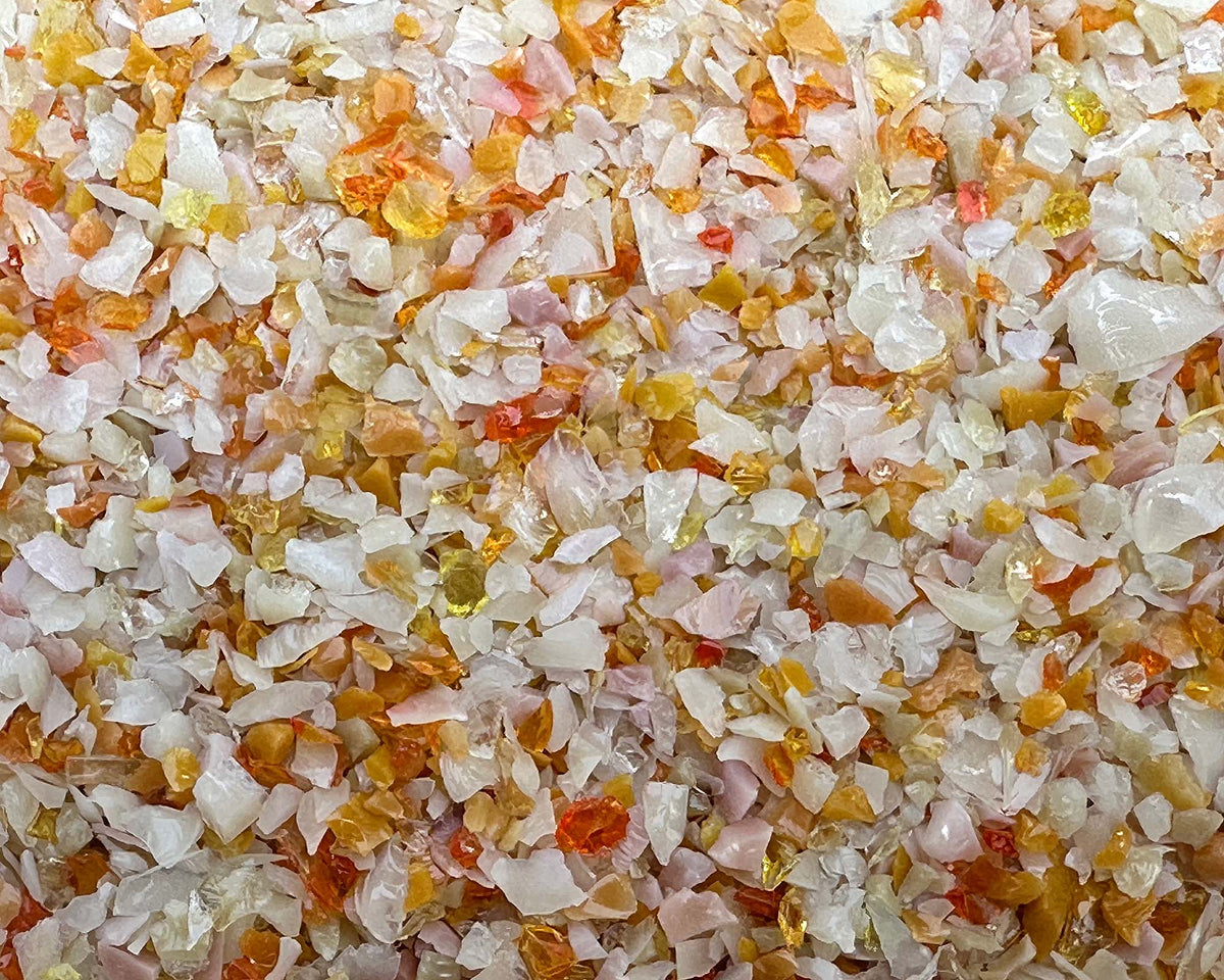 Pumpkin Spice 96 COE Glass Frit Blend | Handmade Autumn Artisan