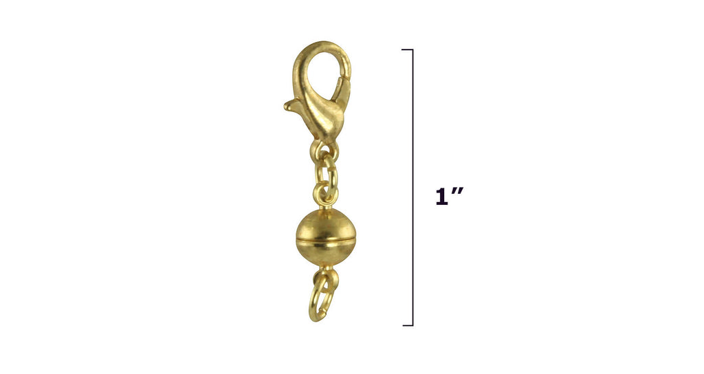 gold-plate magnet jewelry clasp extender