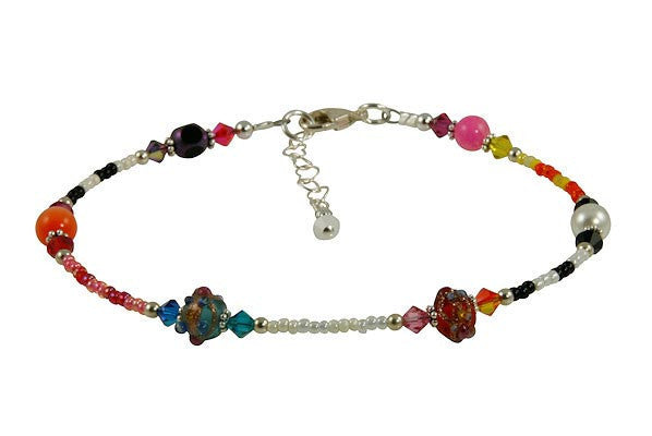 All Jazzed Up Aphrodite Beaded Anklet - SWCreations
