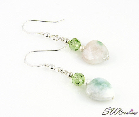 Jade Gemstone Creations Crystal Earrings - SWCreations
