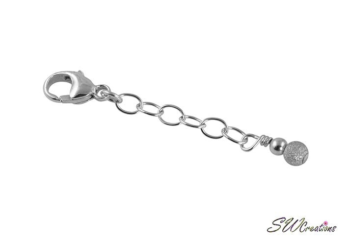 Shimmering Silver Jewelry Extender - SWCreations

