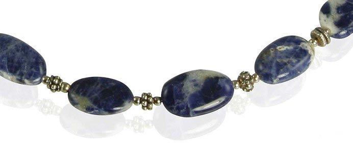 Lapis Lazuli Gemstone Necklace Set - SWCreations
 - 4
