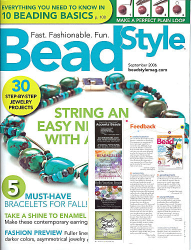 SWCreations - As Seen in BeadStyle Magazine