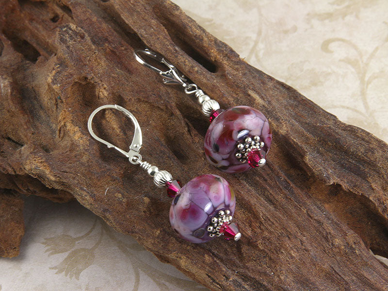 handmade bead earrings