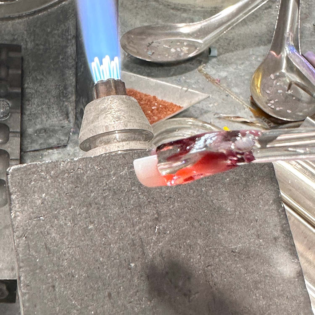 How to Encase Lampwork Beads in One Step