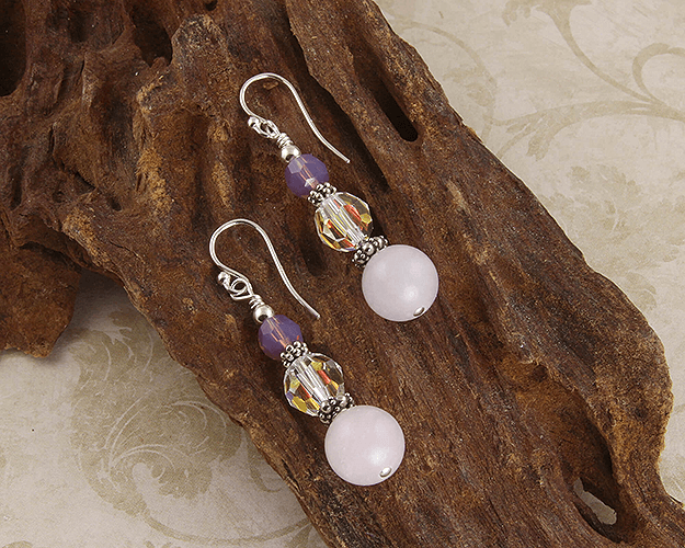 handmade gemstone earrings
