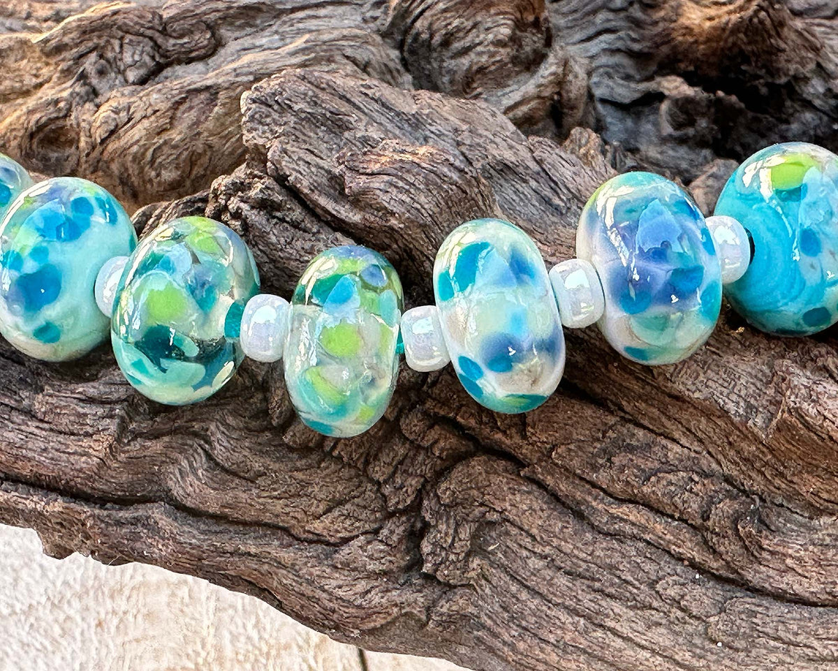 Custom Frit Introducing Sea Glass Alchemy Frit Blend & Lampwork Beads | SWCreations