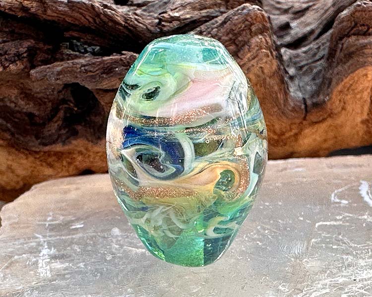 Lampwork Bead Masterpieces: Exploring the Beauty of Dichroic Glass –  SWCreations