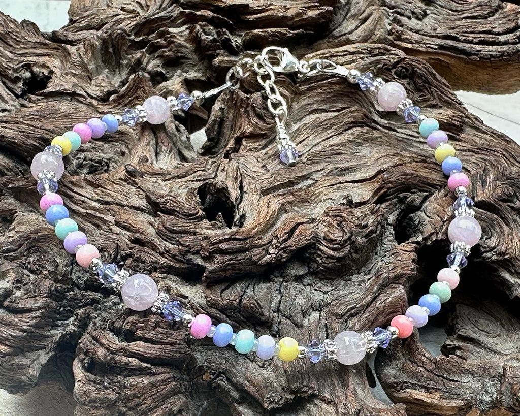 pastel ankle bracelet