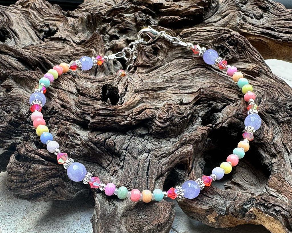 pastel anklet bracelet