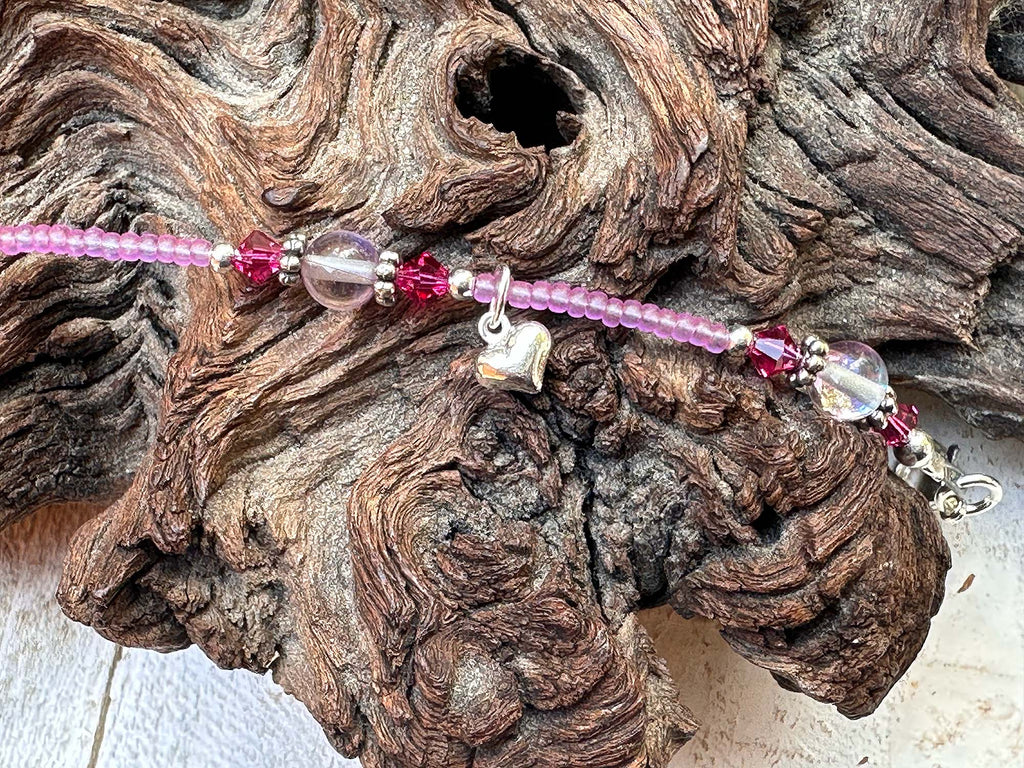 purple anklets