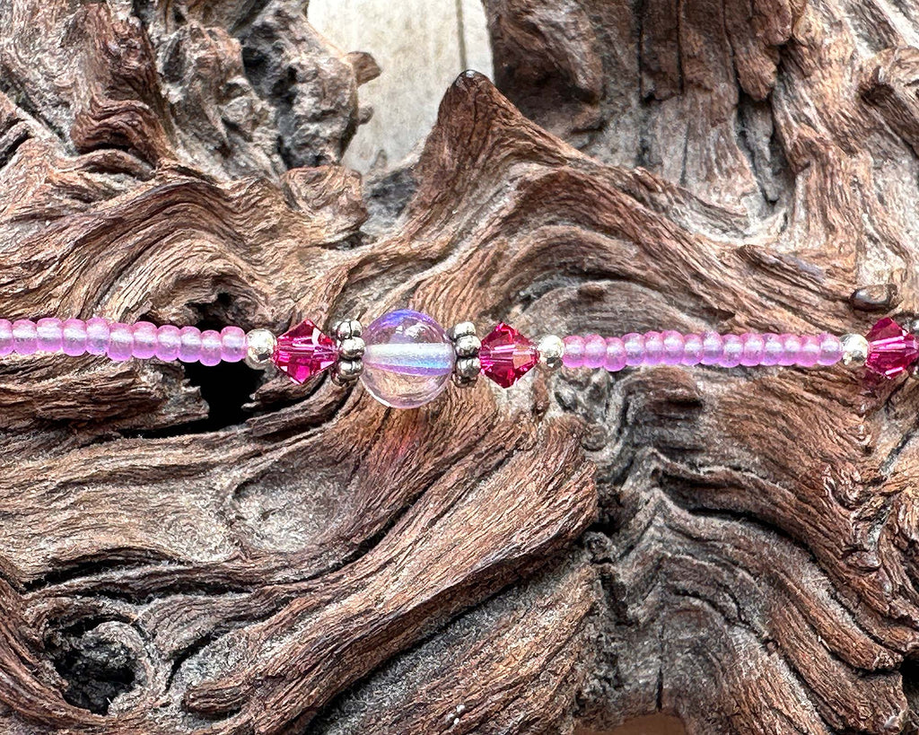 purple anklets