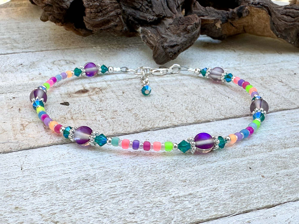 neon anklet bracelet