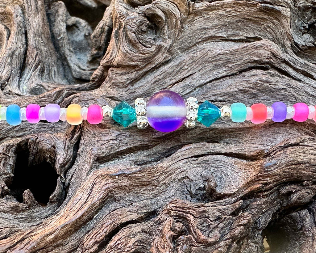 neon anklet bracelet