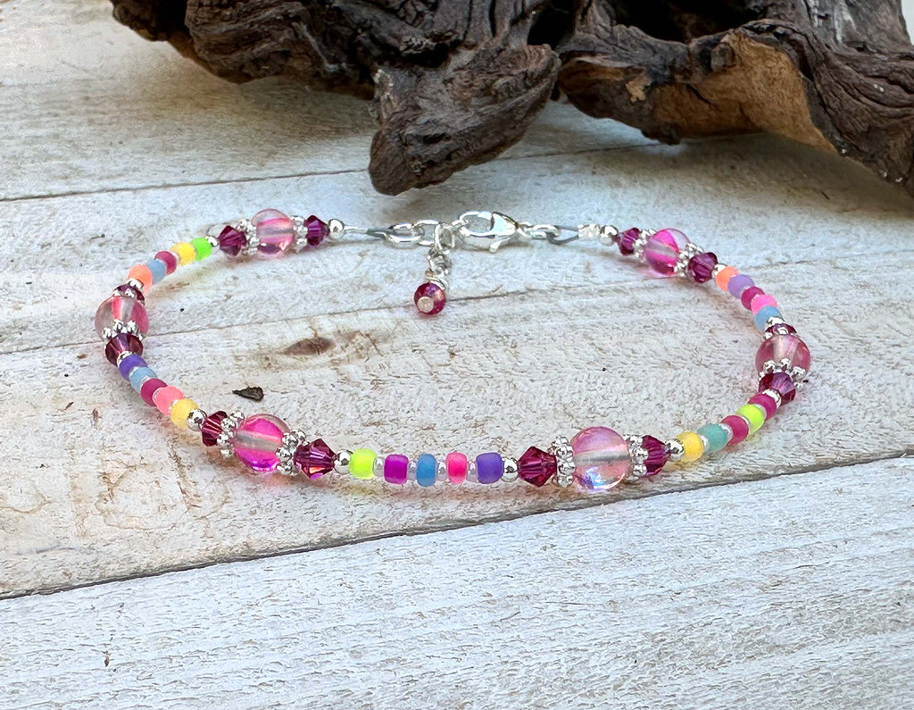 neon anklet bracelets