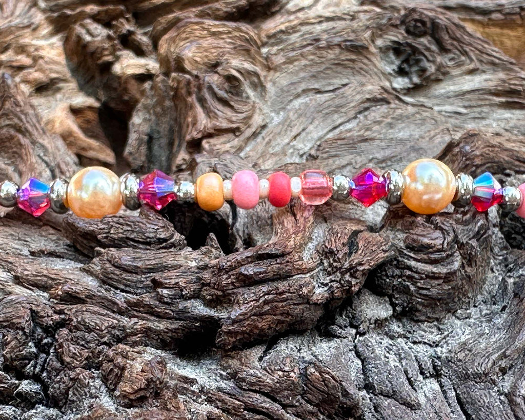 pink anklet
