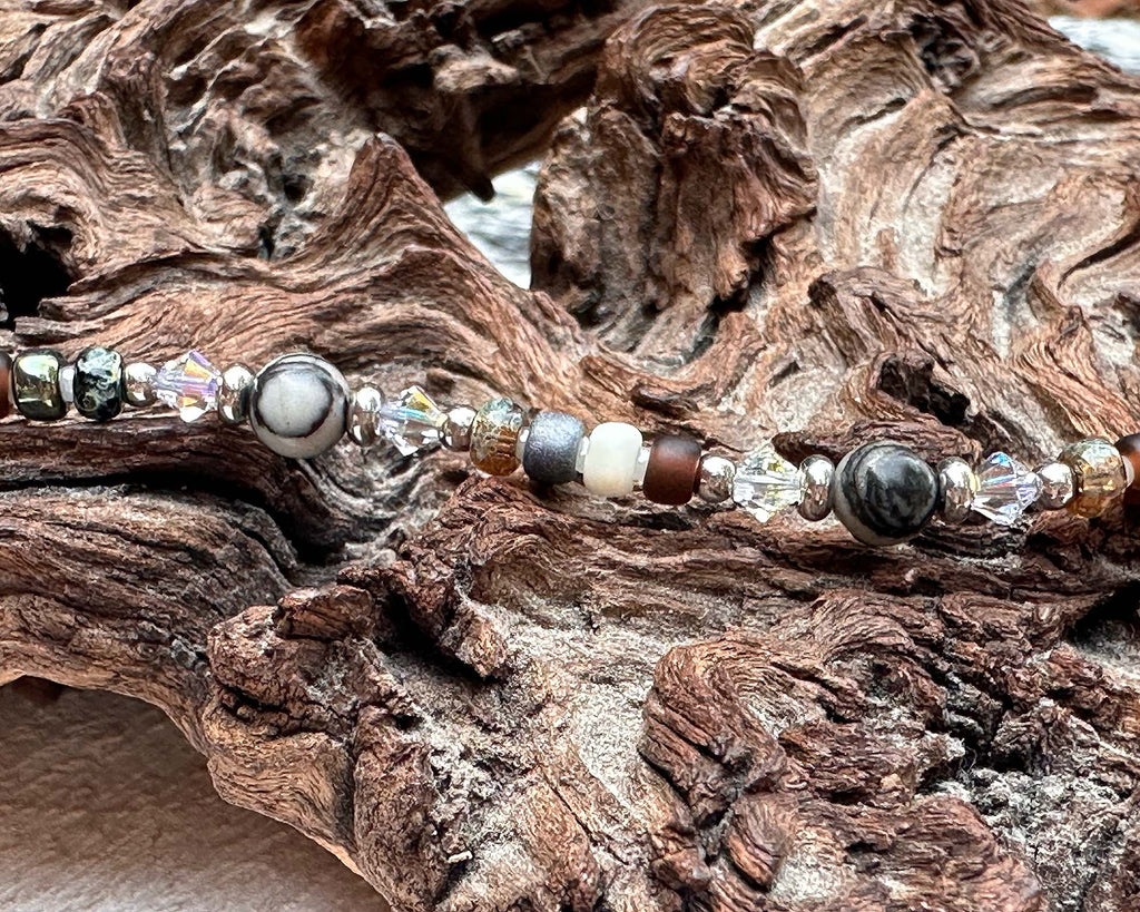 gemstone anklets