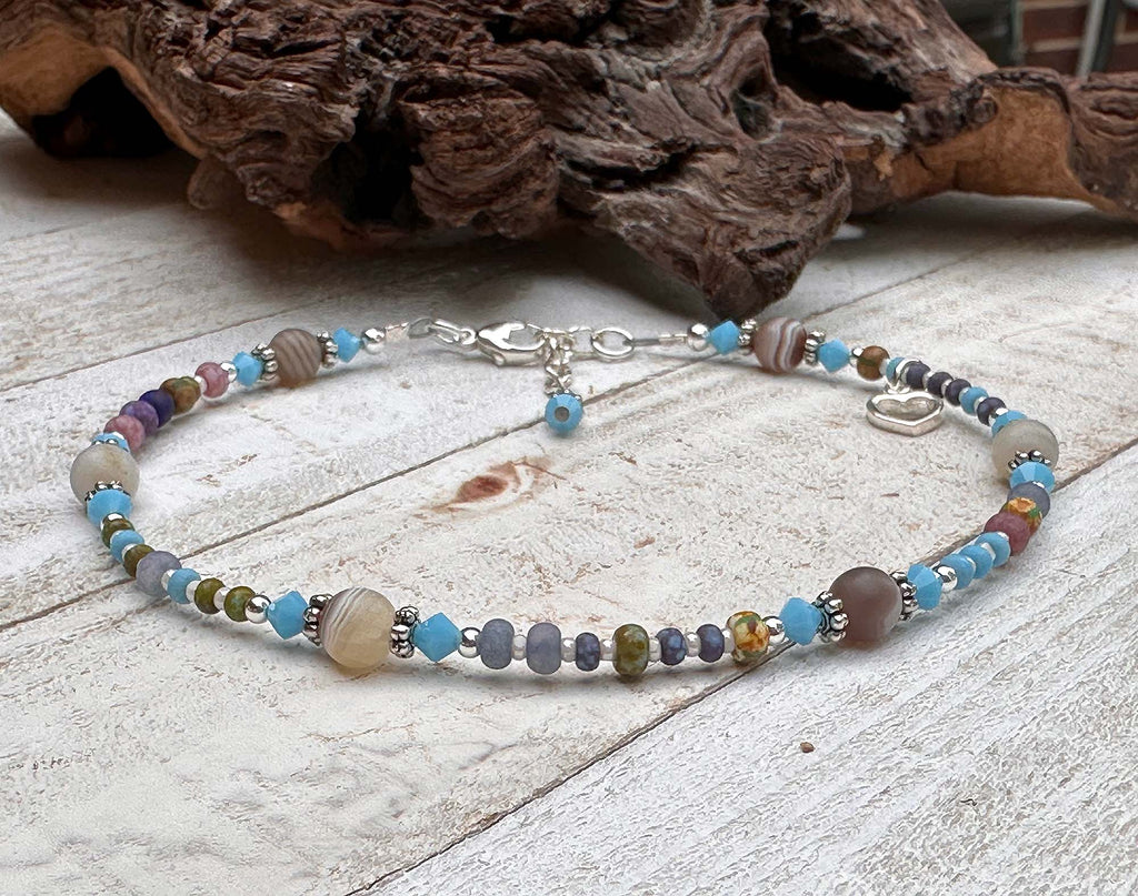 beaded anklets