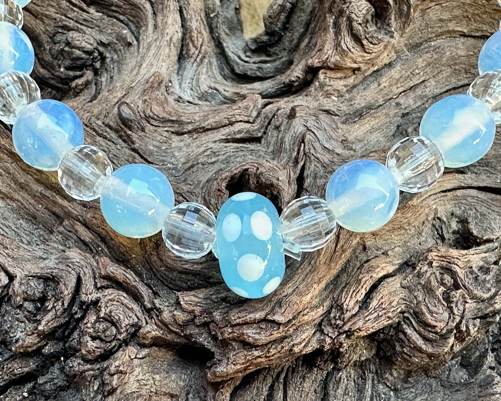 opaline gemstone bracelet