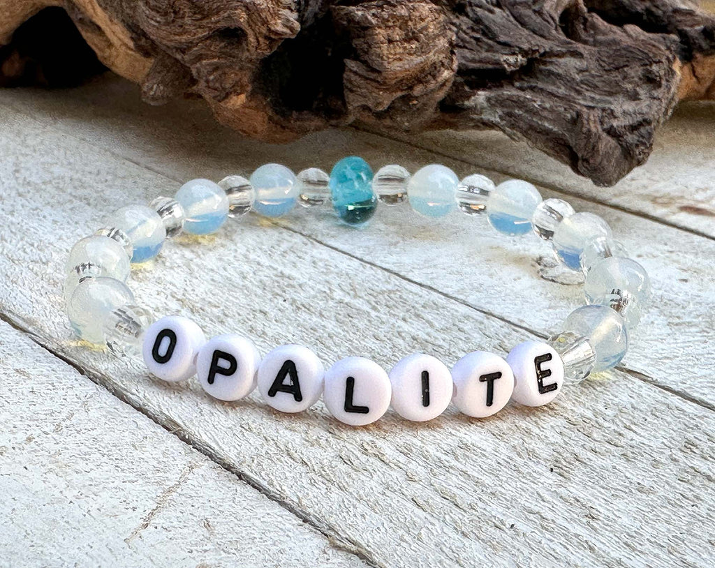 opalite gemstone bracelet