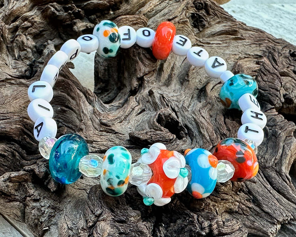 lampwork bracelets