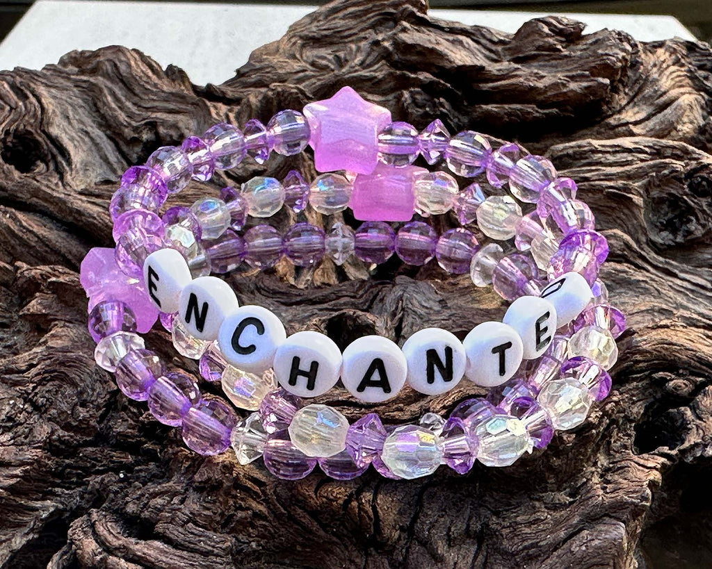 purple girls bracelets