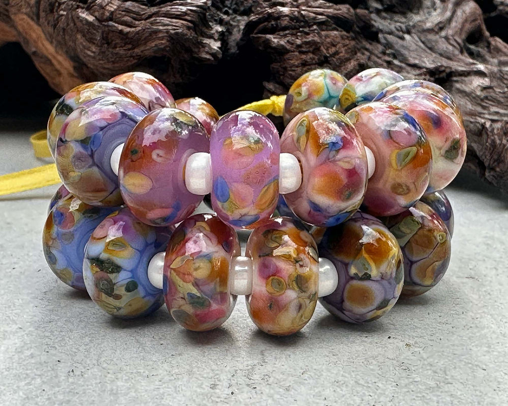 lampwork bead set