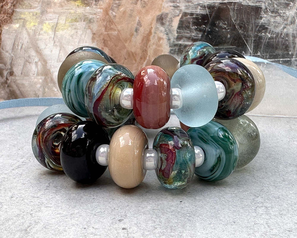 southwest lampwork beads