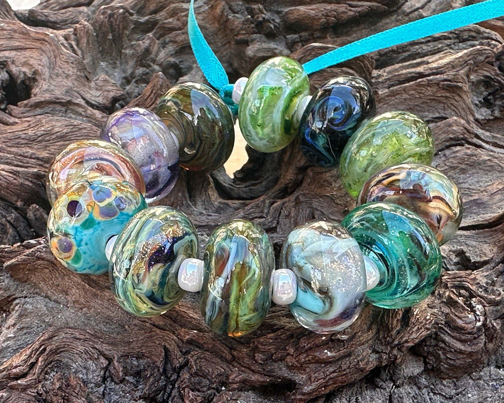 orphan lampwork beads