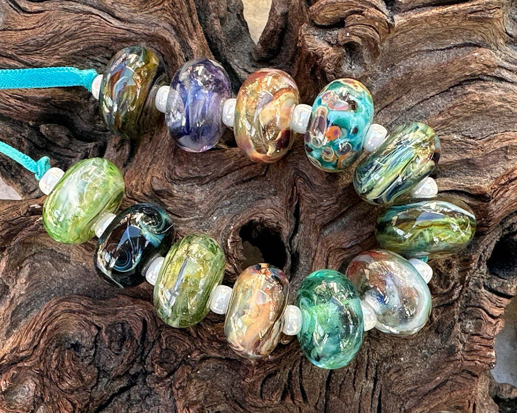 orphan lampwork bead