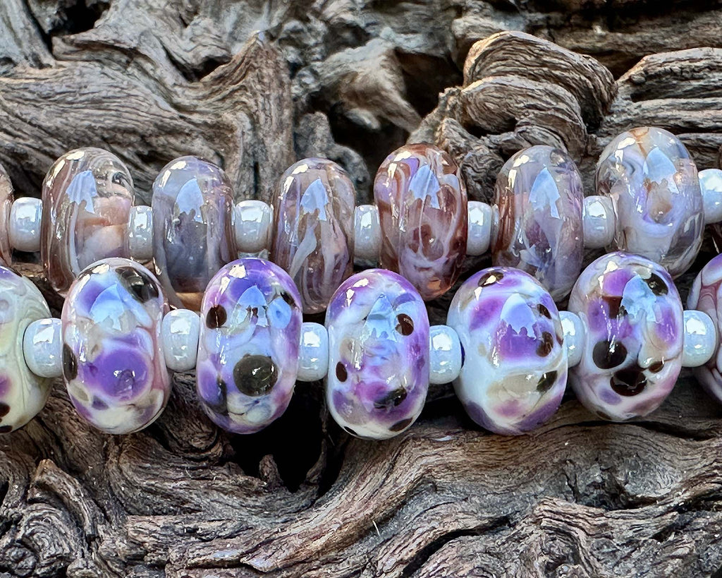 violet truffle brown frit blend