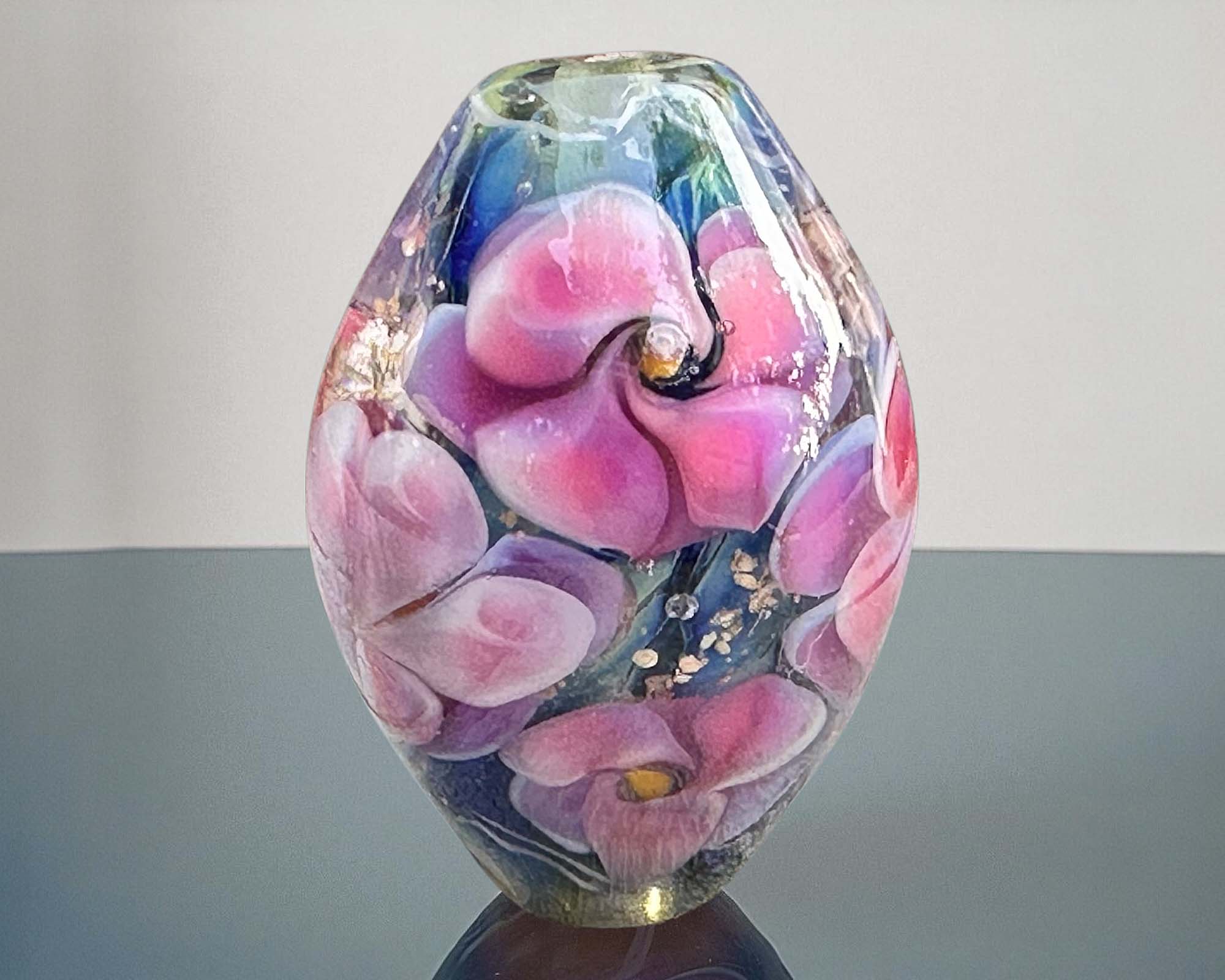 pink-purple-floral-lampwork-focal-bead-sra-1