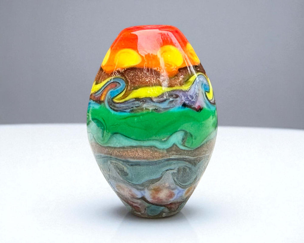 lampwork focal bead