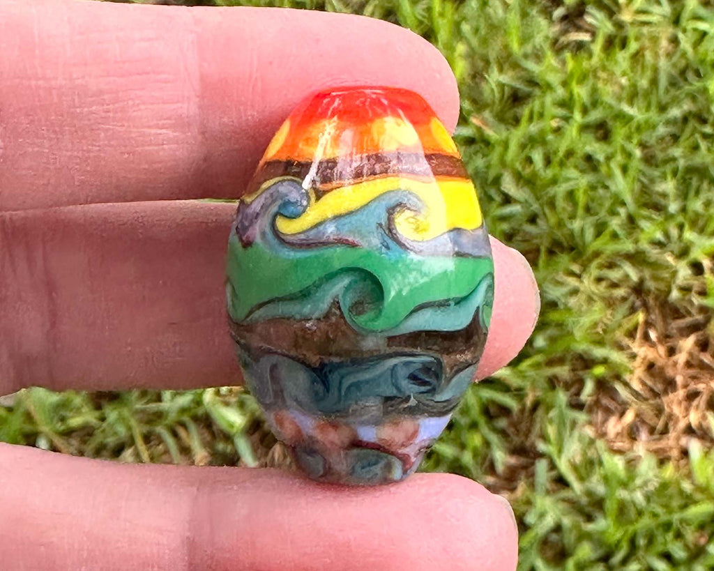 lampwork focal bead