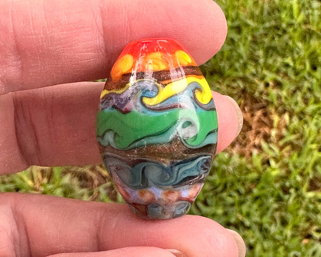 lampwork focal bead