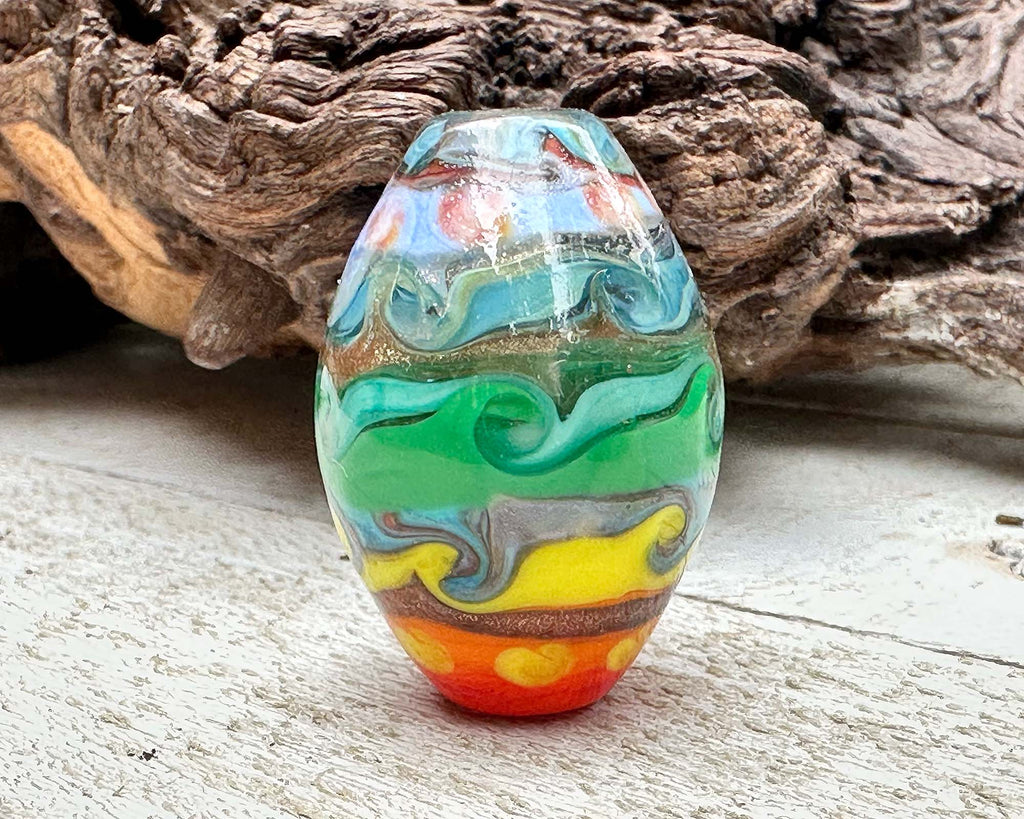 lampwork focal bead
