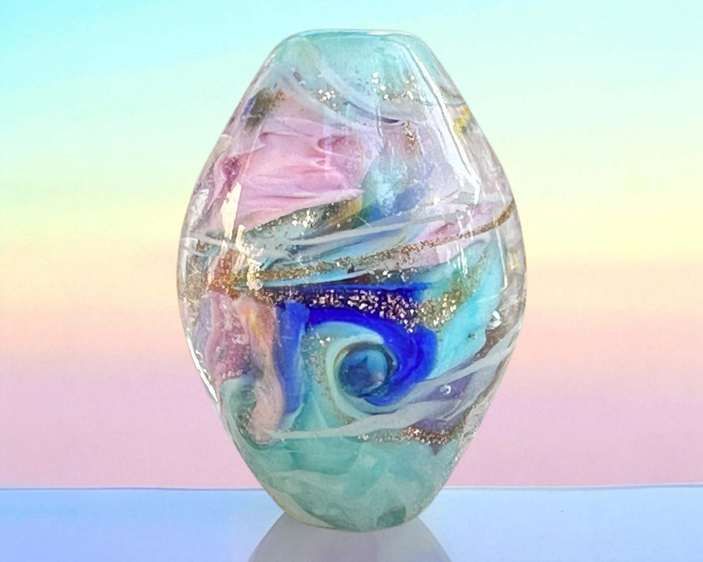 pastel focal bead