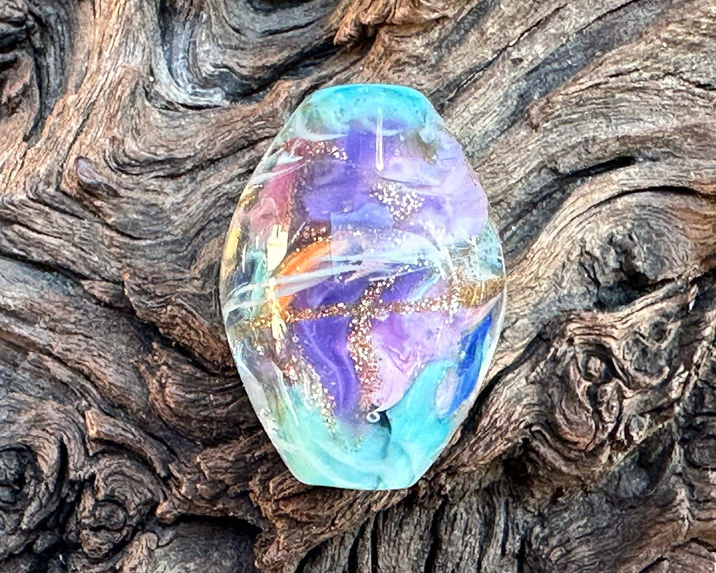 pastel focal bead