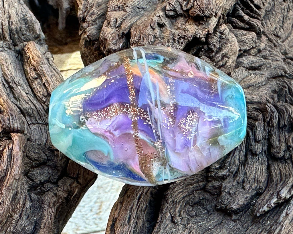 pastel focal bead