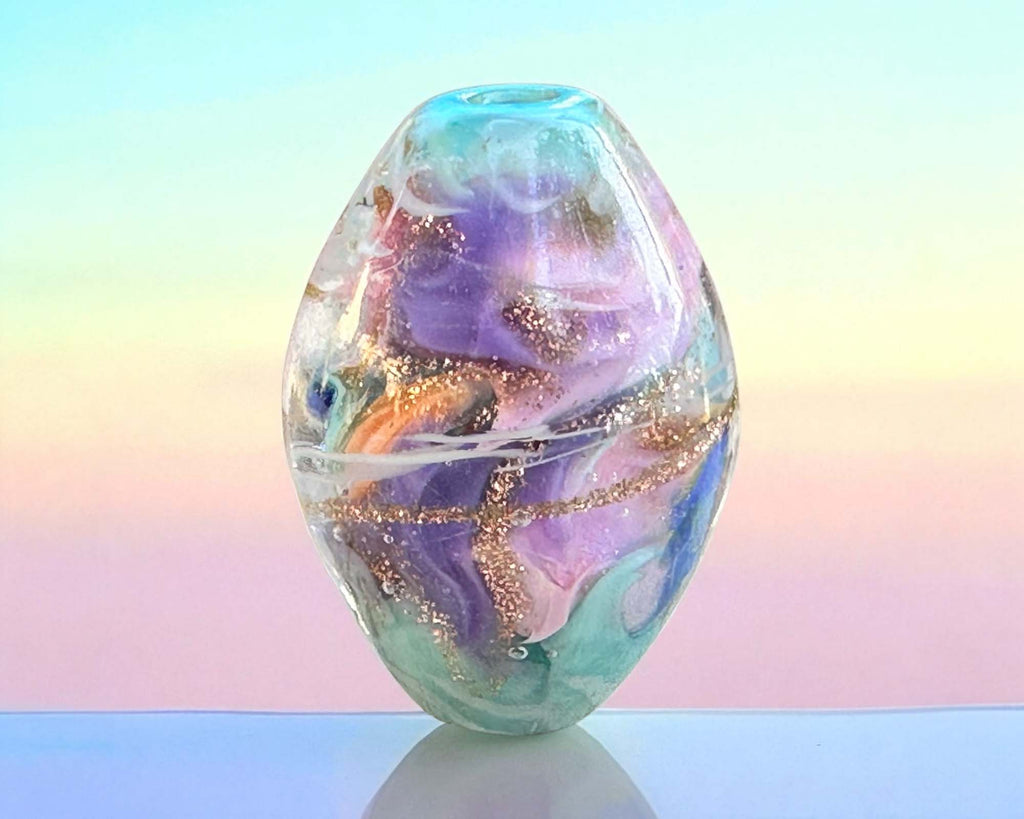 pastel focal bead