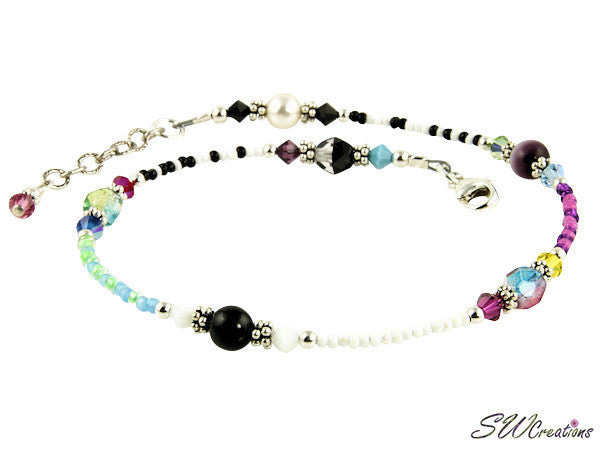 All Jazzed Up Elegance Beaded Anklet - SWCreations
