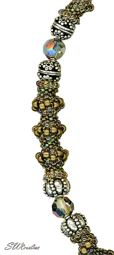 Vitriol Lampwork Handcrafted Bead Art Necklace - SWCreations
 - 3