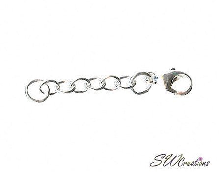 Essentially Pure Silver Anklet Jewelry Extender - SWCreations
