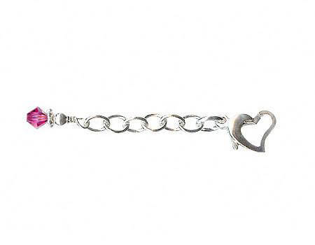 pink jewelry extender