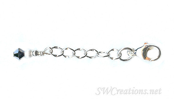 Opal Starshine Crystal Anklet Jewelry Extender - SWCreations
