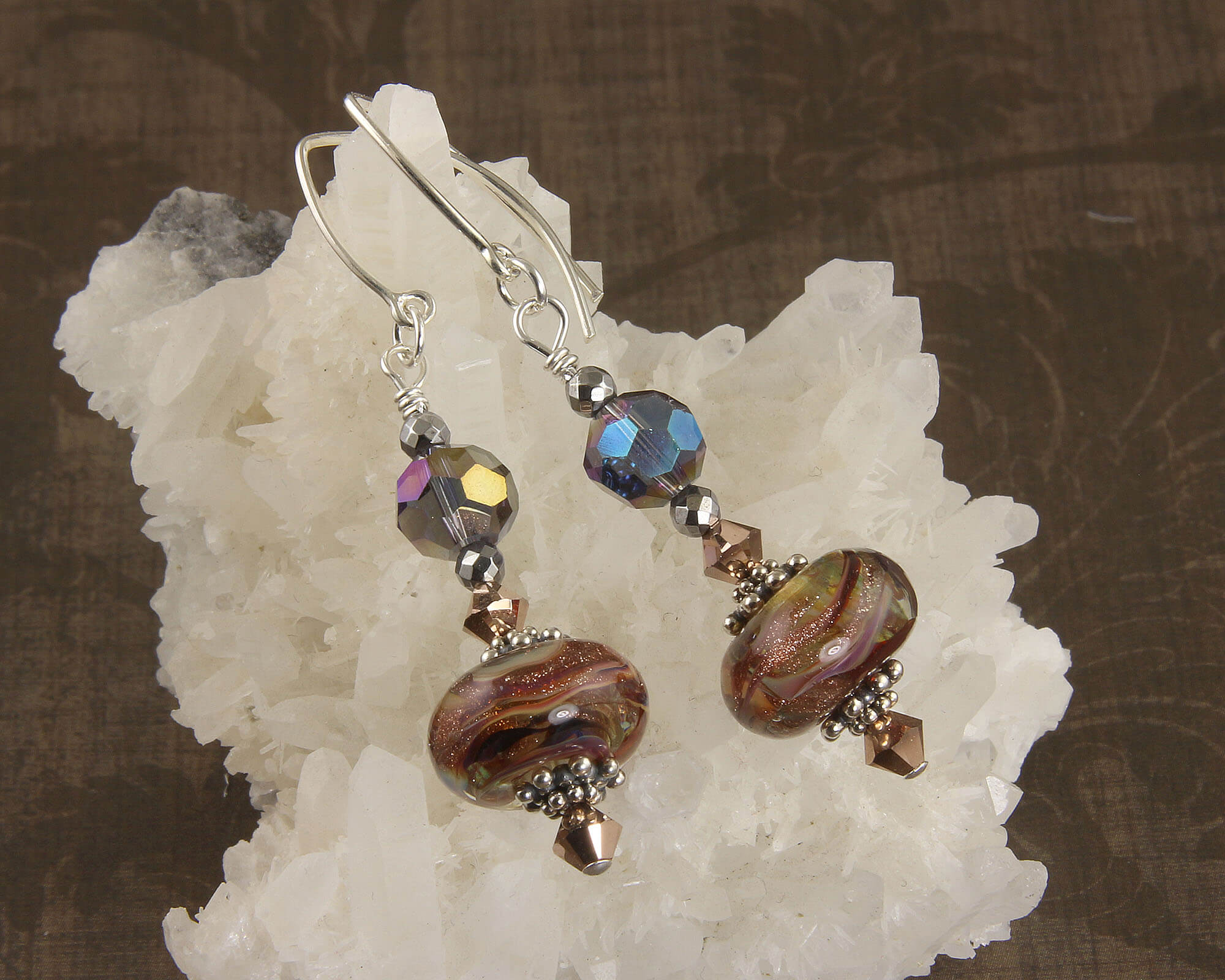 Lampwork earrings online