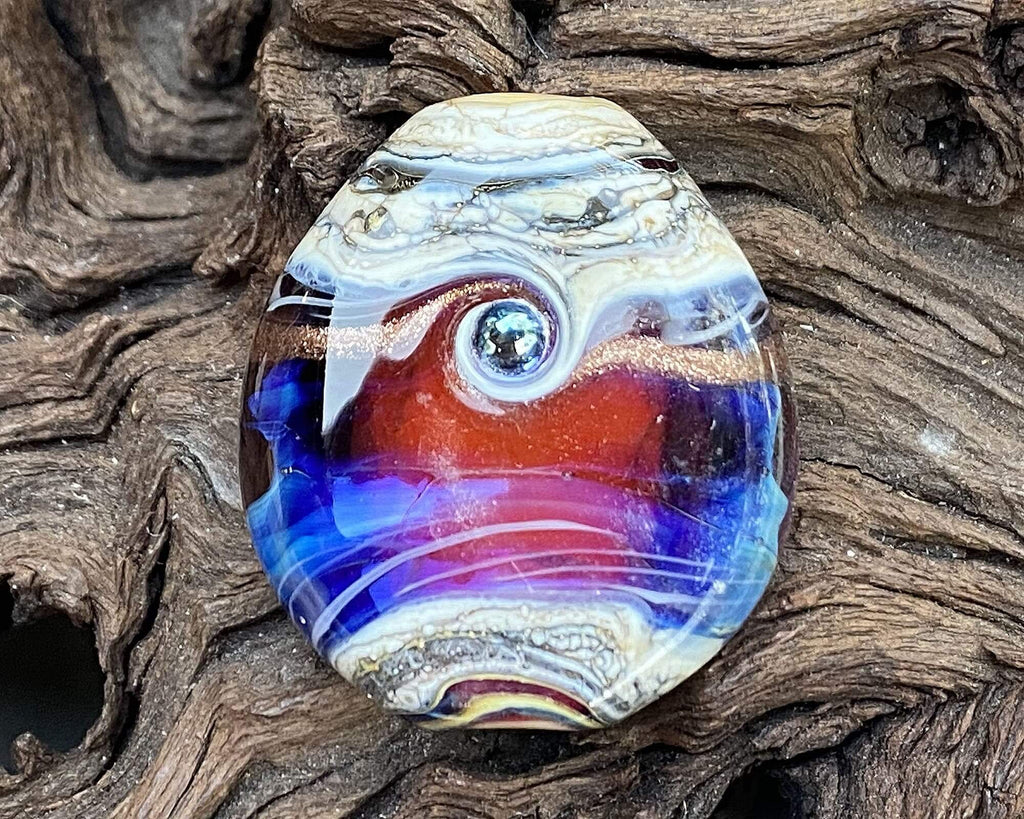 blue lampwork for sale